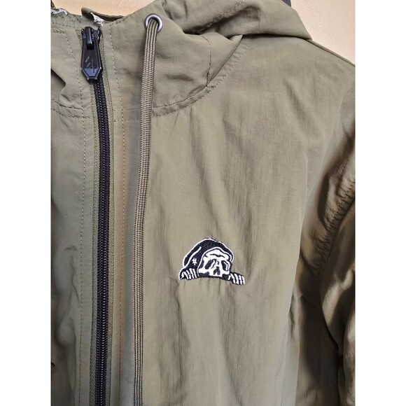 Lurking Class olive green zip up street wear jacket Women's size small - Picture 2 of 11